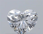 Diamante Naturale Taglio Cuore 0.3ct VG/VG D VVS2 - GIA - 3.95x4.63x2.87mm