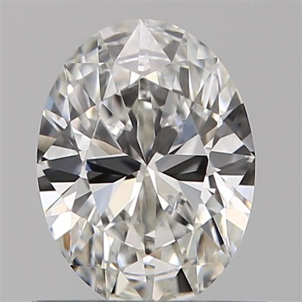 Diamante Naturale Taglio Ovale 0.49ct VG/EX F VVS1 - GIA - 6.19x4.64x2.72mm