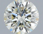 Diamante Naturale Taglio Brillante 0.5ct EX/VG/EX J VS2 - IGI - 5.07x5.12x3.13mm