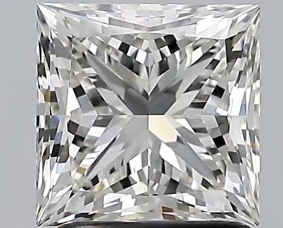 Diamante Naturale Taglio Princess 1.81ct EX/EX J VVS2 - GIA - 6.58x6.58x4.77mm