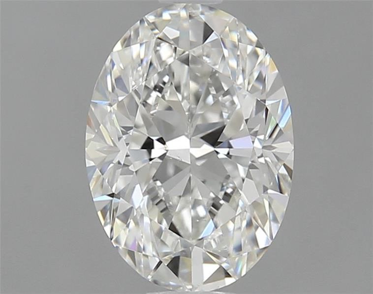 Diamante Naturale Taglio Ovale 1.2ct VG/EX H VS2 - GIA - 8.18x5.83x3.71mm