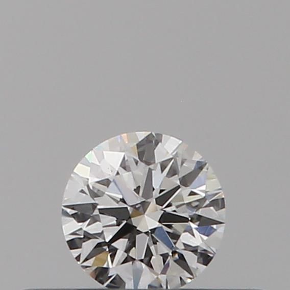 Diamante Naturale Taglio Brillante 0.17ct 3EX D VS2 - GIA - 3.62x3.59x2.22mm