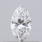 Diamante Naturale Taglio Marquise 0.18ct G/VG D VS1 - GIA - 5.54x2.98x1.93mm