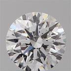 Diamante Naturale Taglio Brillante 0.72ct 3EX D VS1 - GIA - 5.72x5.69x3.59mm