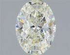 Diamante Naturale Taglio Ovale 1.5ct EX/EX J VS2 - IGI - 8.84x6.34x4.09mm
