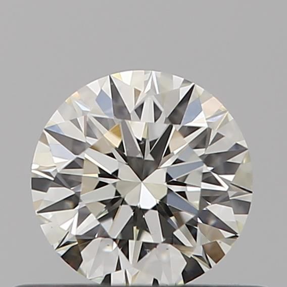 Diamante Naturale Taglio Brillante 0.4ct 3EX J VS2 - GIA - 4.69x4.71x2.93mm
