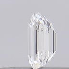 Diamante Naturale Taglio Smeraldo 0.18ct G/VG D VS1 - GIA - 3.77x2.7x1.84mm