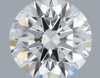 Diamante Naturale Taglio Brillante 0.41ct 3EX H VVS2 - IGI - 4.76x4.78x2.92mm