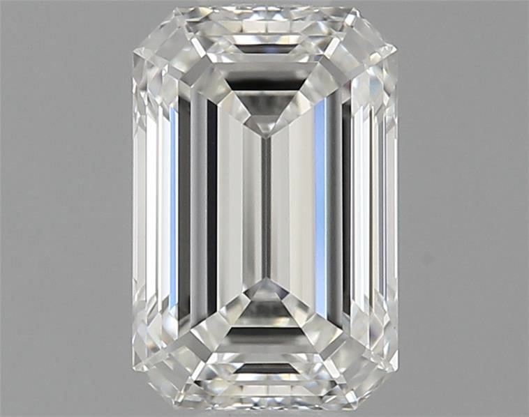Diamante Naturale Taglio Smeraldo 0.8ct EX/EX I VVS1 - GIA - 6.49x4.26x2.92mm