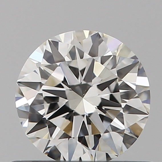 Diamante Naturale Taglio Brillante 0.5ct EX/VG/EX I VS1 - GIA - 5.09x5.04x3.11mm