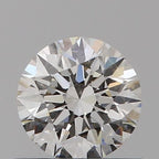 Diamante Naturale Taglio Brillante 0.47ct 3EX H VVS2 - GIA - 4.97x5.0x3.14mm