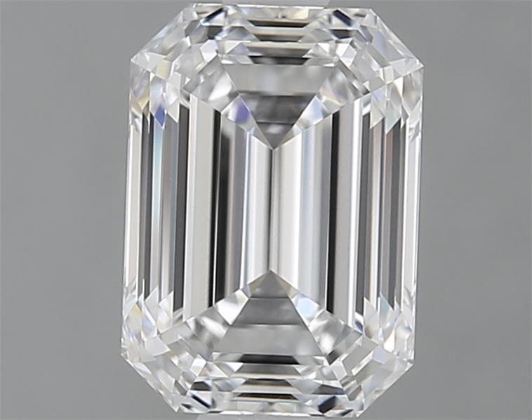 Diamante Naturale Taglio Smeraldo 1.2ct EX/EX F VVS1 - GIA - 6.97x4.97x3.44mm