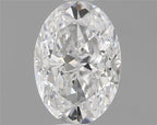 Diamante Naturale Taglio Ovale 1ct VG/EX E VVS2 - GIA - 7.55x5.38x3.44mm