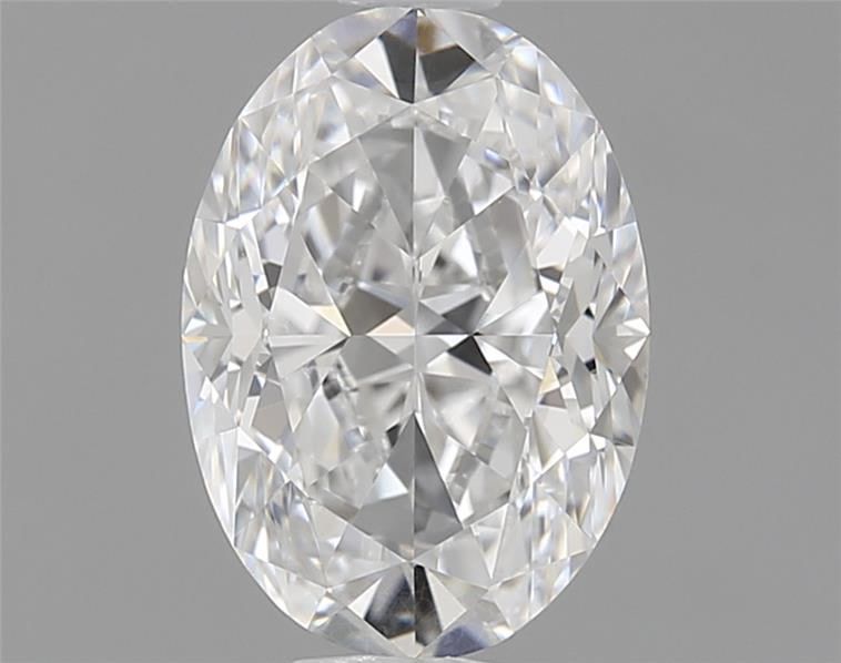 Diamante Naturale Taglio Ovale 1ct VG/EX E VVS2 - GIA - 7.55x5.38x3.44mm