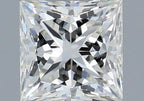 Diamante Naturale Taglio Princess 0.43ct VG/EX J VS1 - GIA - 4.1x4.09x3.03mm