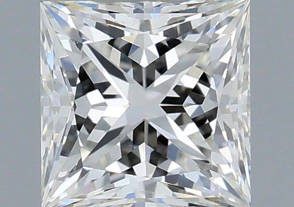 Diamante Naturale Taglio Princess 0.43ct VG/EX J VS1 - GIA - 4.1x4.09x3.03mm