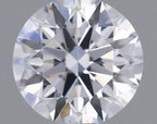 Diamante Taglio Brillante 0.19ct VG/EX/VG D VS1 - GIA - 3.65x3.68x2.26mm