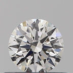 Diamante Taglio Brillante 0.37ct EX/EX/VG F VVS2 - GIA - 4.6x4.59x2.84mm