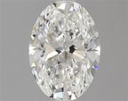 Diamante Naturale Taglio Ovale 1ct VG/EX H VVS2 - GIA - 7.7x5.44x3.52mm