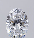 Diamante Naturale Taglio Ovale 0.51ct EX/EX D VVS1 - GIA - 6.24x4.51x2.88mm