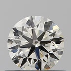 Diamante Naturale Taglio Brillante 0.45ct 3EX J VVS1 - IGI - 4.83x4.85x3.04mm