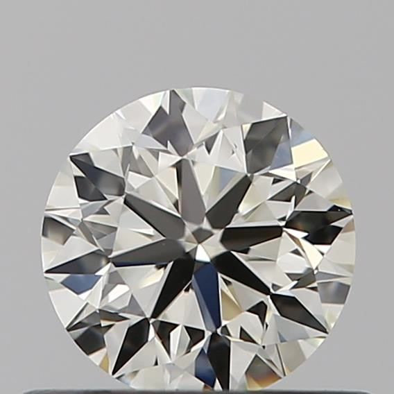 Diamante Naturale Taglio Brillante 0.45ct 3EX J VVS1 - IGI - 4.83x4.85x3.04mm