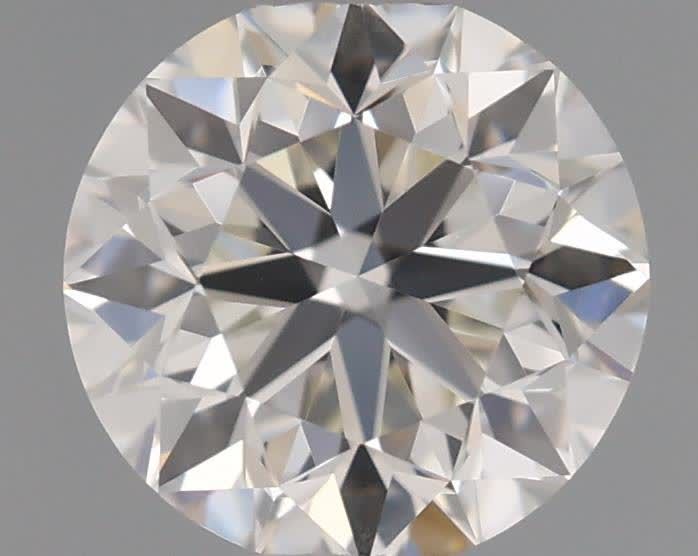 Diamante Taglio Brillante 0.6ct VG/VG/EX J VVS1 - GIA - 5.27x5.32x3.41mm