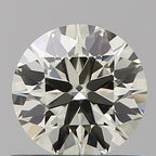 Diamante Naturale Taglio Brillante 0.53ct 3EX J VVS2 - IGI - 5.23x5.26x3.16mm