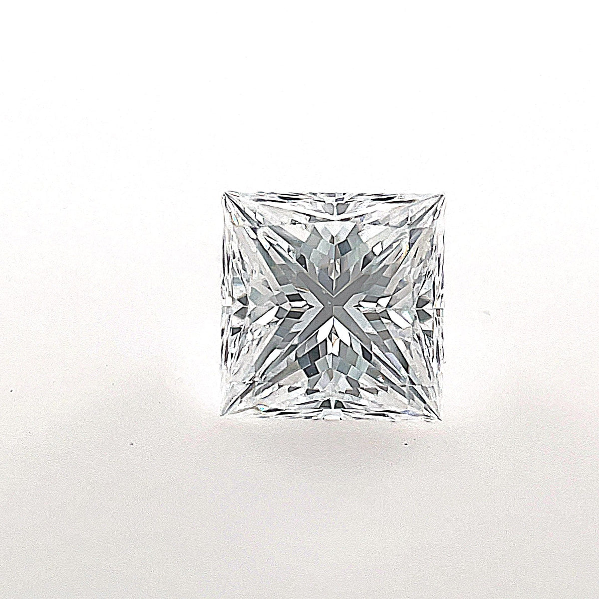 Diamante Naturale Taglio Princess 1.02ct EX/EX D VS1 - GIA - 5.58x5.47x4.07mm