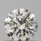 Diamante Naturale Taglio Brillante 0.5ct VG/VG/EX I VS2 - IGI - 4.94x4.98x3.19mm