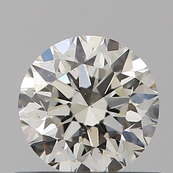 Diamante Naturale Taglio Brillante 0.5ct VG/VG/EX I VS2 - IGI - 4.94x4.98x3.19mm