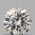 Diamante Naturale Taglio Brillante 0.45ct 3EX H VS2 - GIA - 4.91x4.88x3.04mm