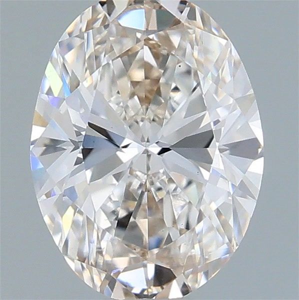 Diamante Naturale Taglio Ovale 0.9ct VG/EX H VS1 - GIA - 7.26x5.41x3.39mm