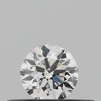 Diamante Taglio Brillante 0.18ct VG/VG/EX F VVS2 - GIA - 3.6x3.57x2.27mm