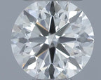Diamante Naturale Taglio Brillante 0.54ct 3EX I VVS2 - IGI - 5.15x5.19x3.23mm