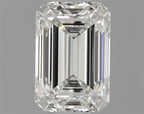 Diamante Naturale Taglio Smeraldo 1.03ct VG/EX I IF - GIA - 6.9x4.69x3.21mm