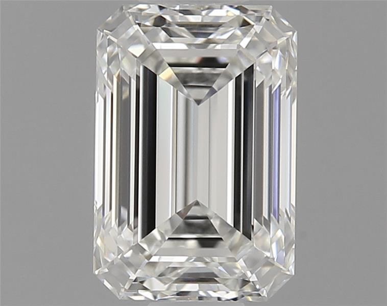 Diamante Naturale Taglio Smeraldo 1.03ct VG/EX I IF - GIA - 6.9x4.69x3.21mm