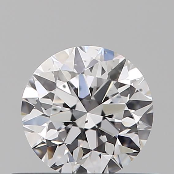 Diamante Naturale Taglio Brillante 0.4ct VG/VG/G D VS2 - GIA - 4.63x4.6x2.96mm