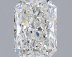 Diamante Naturale Taglio Radiant 1ct EX/EX F VVS1 - IGI - 6.63x4.94x3.43mm