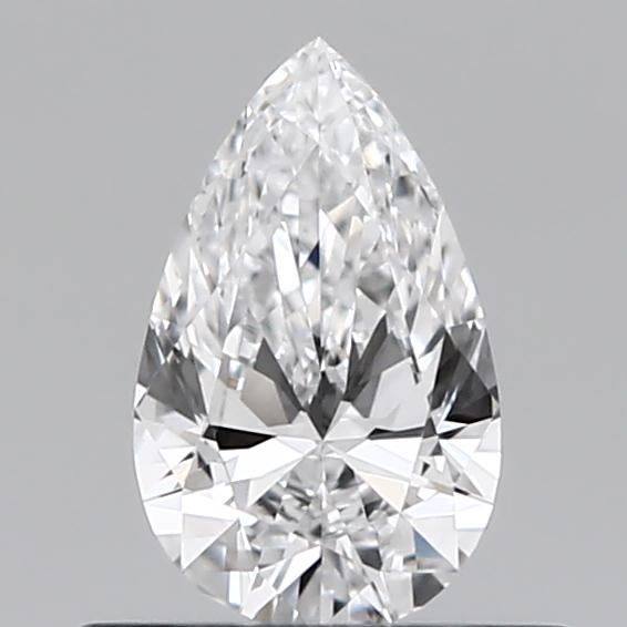 Diamante Naturale Taglio Goccia 0.38ct VG/VG D IF - GIA - 6.62x4.08x2.39mm
