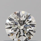 Diamante Naturale Taglio Brillante 0.38ct 3EX H VVS2 - IGI - 4.6x4.64x2.87mm