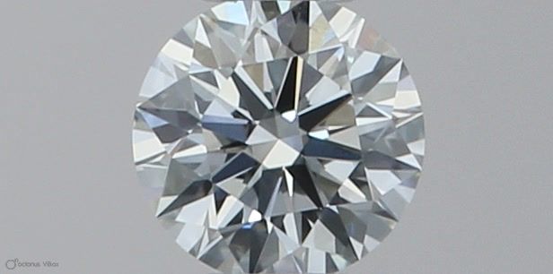 Diamante Taglio Brillante 0.21ct EX/EX/VG F VVS2 - GIA - 3.84x3.82x2.35mm