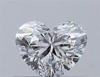 Diamante Naturale Taglio Cuore 0.36ct VG/EX E VVS2 - GIA - 4.22x4.97x3.02mm