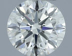 Diamante Taglio Brillante 0.5ct EX/VG/EX J VVS2 - IGI - 4.99x5.03x3.16mm