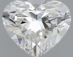 Diamante Naturale Taglio Cuore 0.71ct VG/EX G IF - GIA - 5.27x6.18x3.71mm