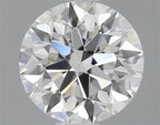 Diamante Naturale Taglio Brillante 1ct EX/EX/VG F VS1 - GIA - 6.32x6.37x3.96mm