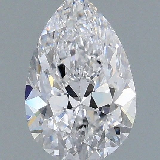 Diamante Naturale Taglio Goccia 0.52ct EX/EX D VVS2 - IGI - 6.78x4.36x2.91mm