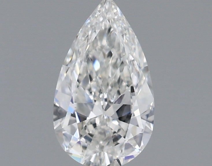 Diamante Naturale Taglio Goccia 0.52ct VG/VG F VVS1 - GIA - 7.72x4.45x2.57mm