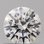 Diamante Naturale Taglio Brillante 0.5ct 3EX D VS2 - GIA - 5.22x5.18x3.08mm