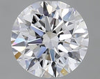 Diamante Naturale Taglio Brillante 0.87ct 3EX D VVS1 - GIA - 6.07x6.08x3.8mm